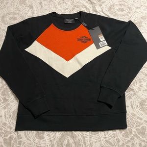 Womens Harley Davidson crew neck sweat shirt